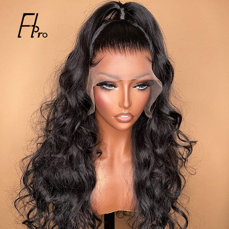 Wholesale 13x6 Lace Front Wig Free Part Hair Body Wave Natural Color